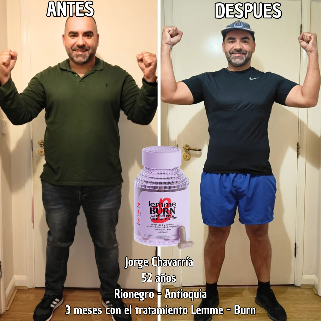 Lemme Burn (ORIGINAL) - Quemador de grasa - Despierta tu AMPK natural y dile adiós a la grasa abdominal