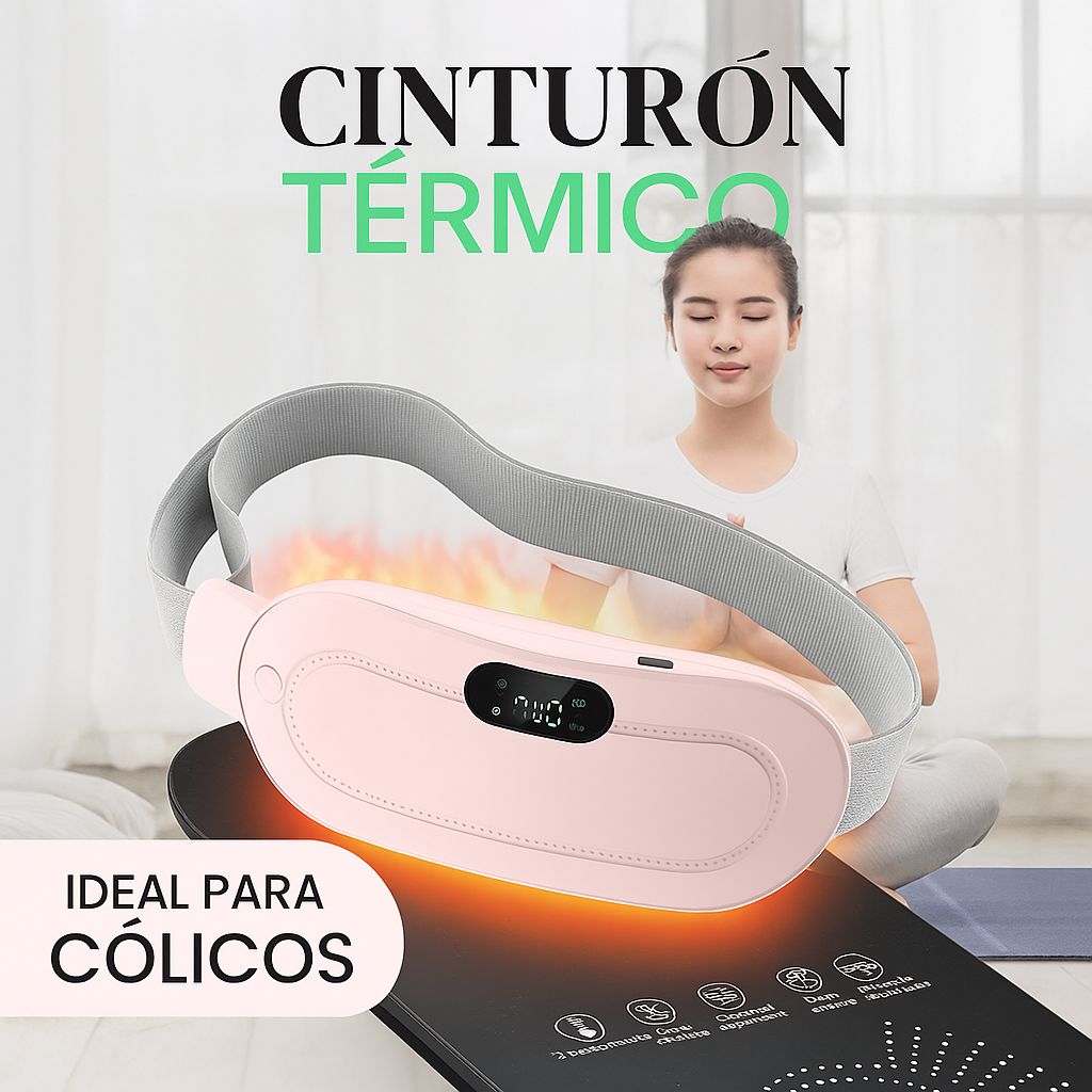 Cinturón Crampless Térmico para aliviar Cólicos