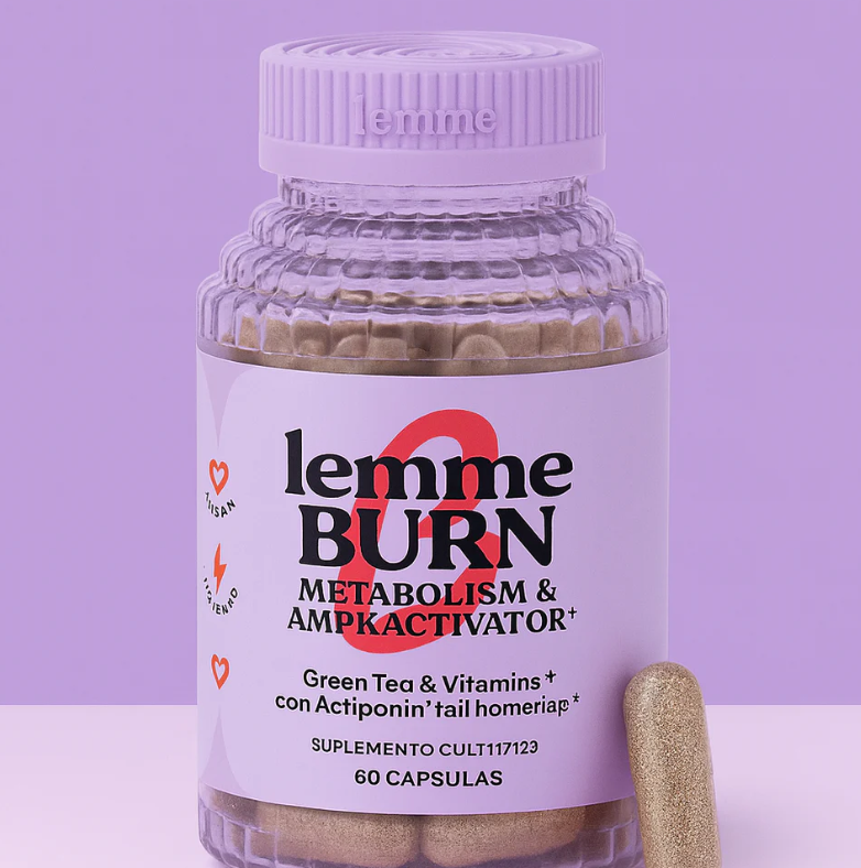 Lemme Burn (ORIGINAL) - Quemador de grasa - Despierta tu AMPK natural y dile adiós a la grasa abdominal